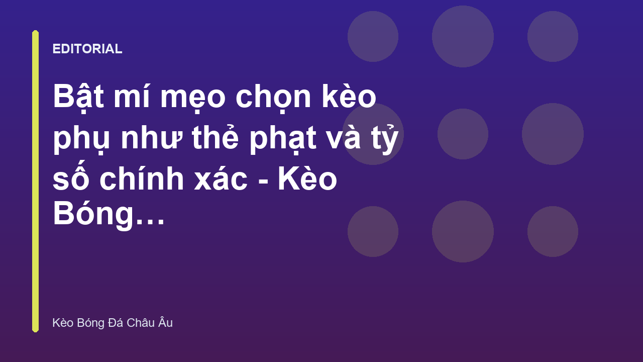 Người chơi đang phân tích các loại kèo phụ bóng đá